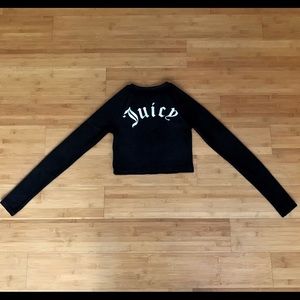 Juicy Couture Velour Crop Top